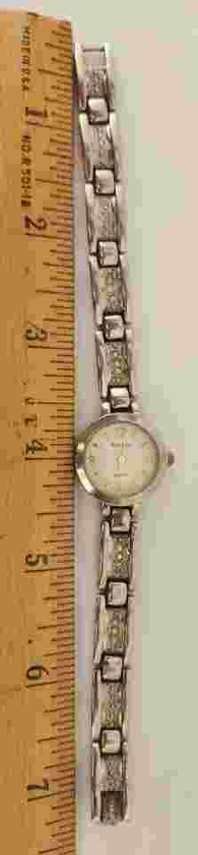 Elegant Mayfair Ladies WristWatch Gem Encrusted #D29 New Battery