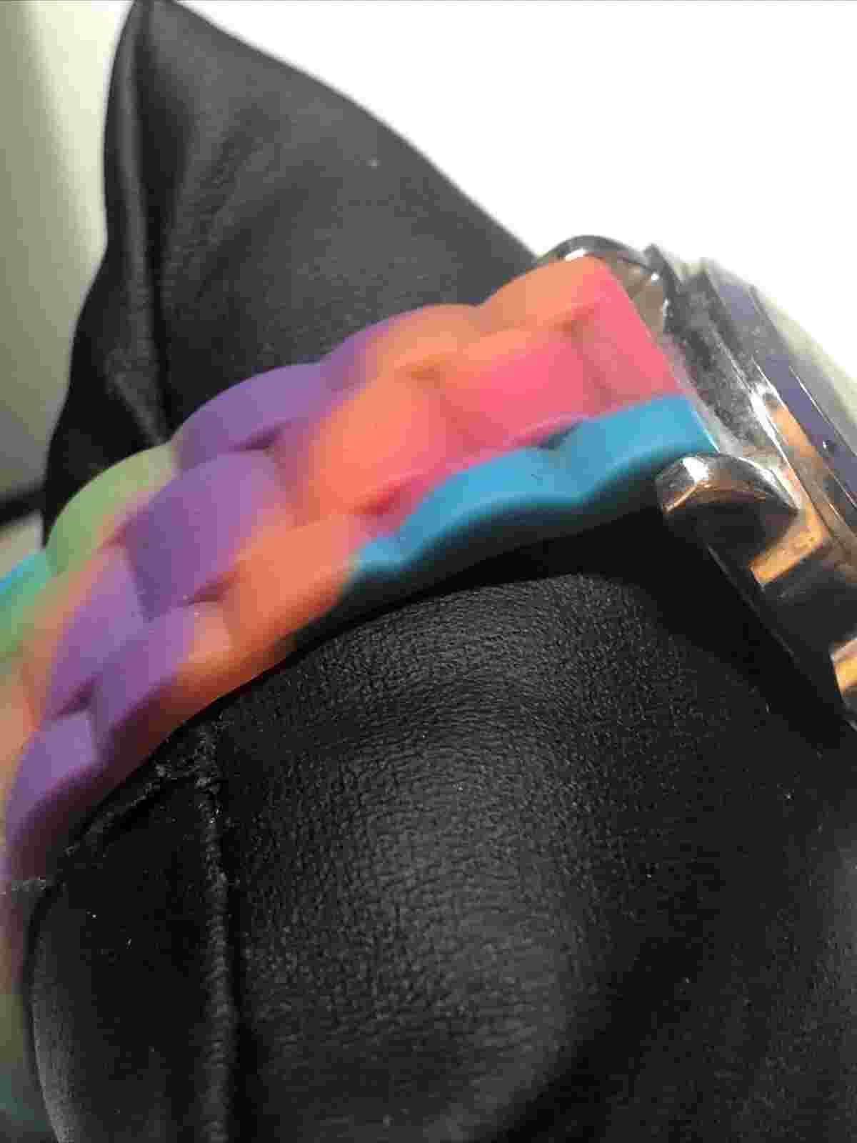 Rainbow Peace Sign Watch