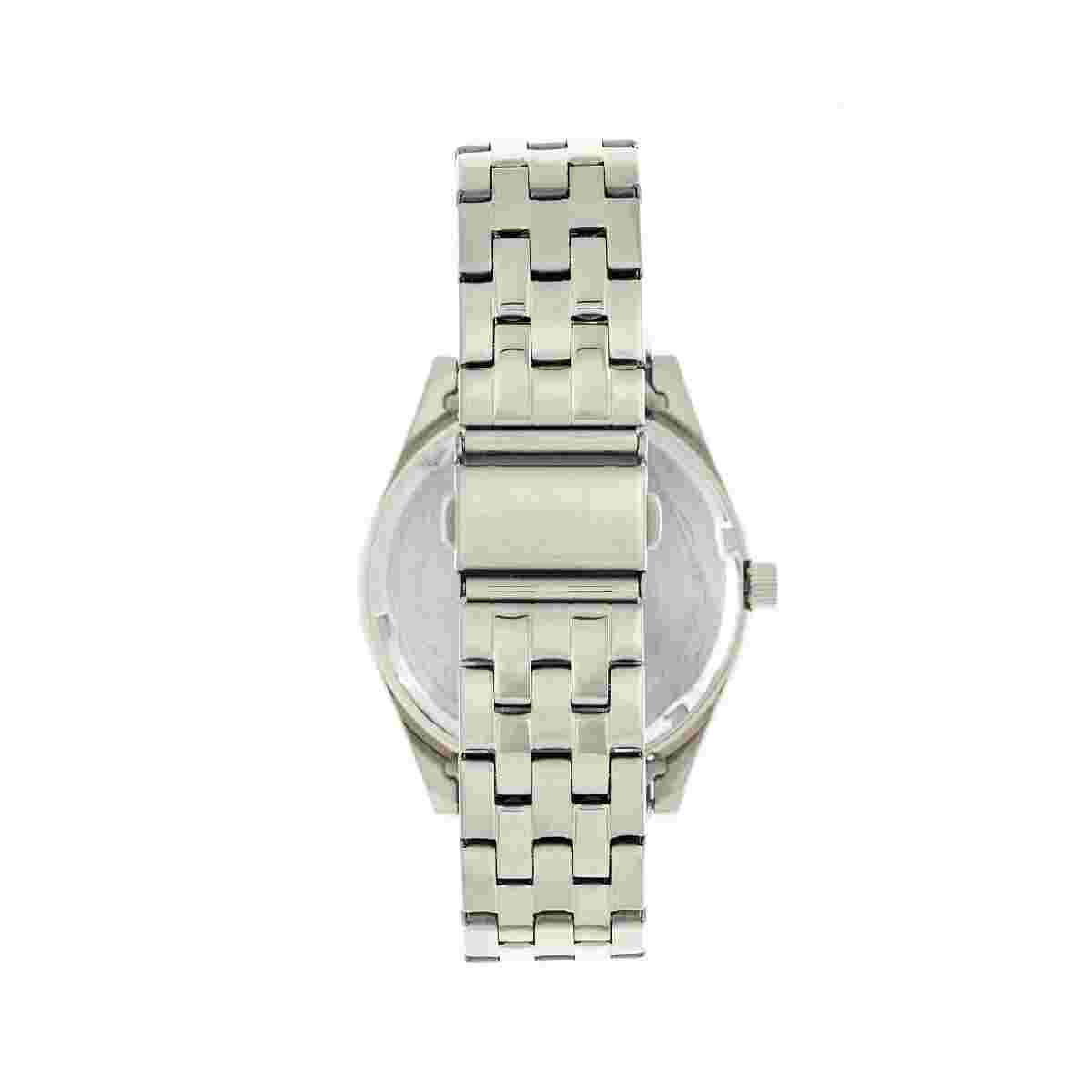 Elevon Gann Bracelet Watch w/Day/Date - Silver/Teal