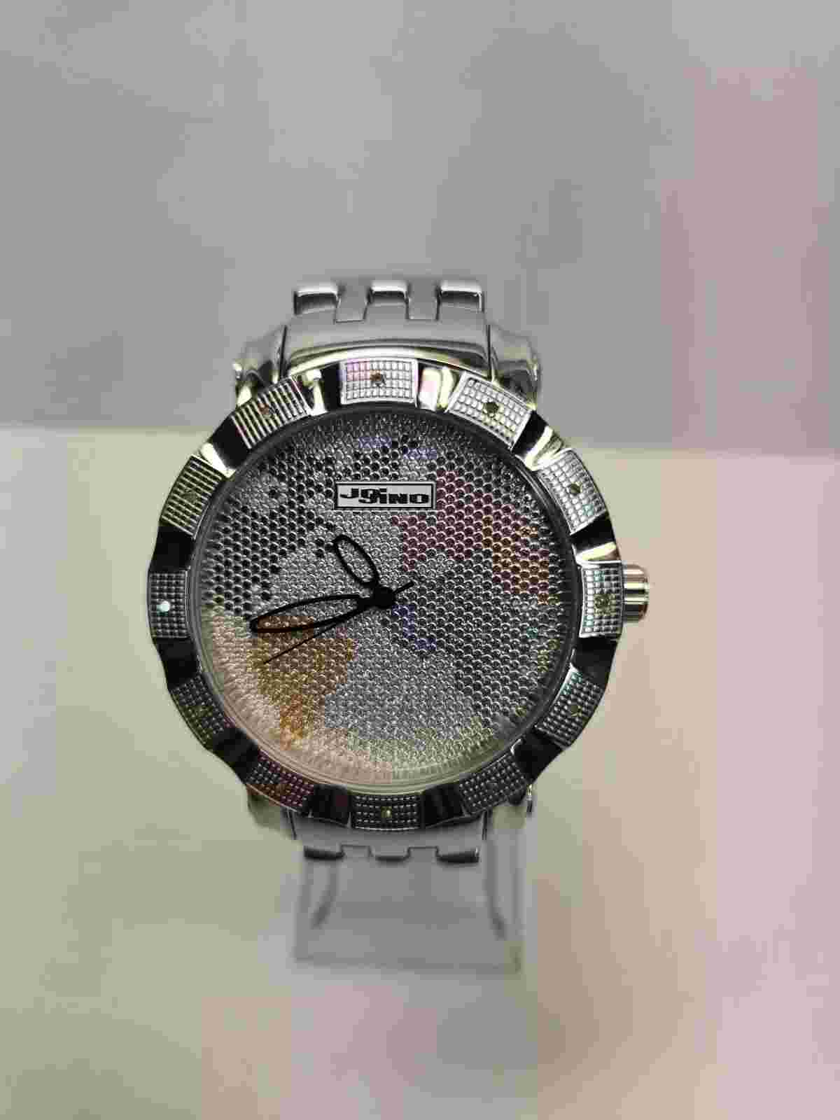 JoJino ALPHA MJ-8050 ROUND MENS Diamond Watch