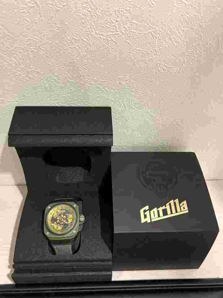 Gorilla Watch Fastback GT DRIFT ELISE Farged Carbon Men's Watch