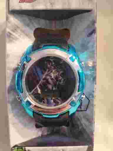 Marvel Avengers BLACK PANTHER Flashing LCD Watch Round Face Unisex Kids NIB