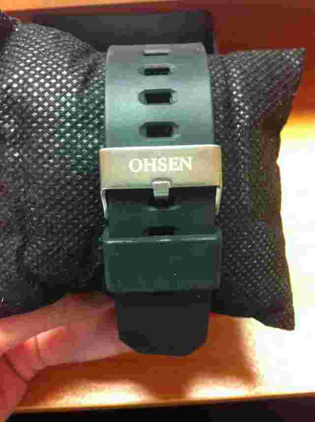 Black Men's Watch Ohsen Wristwatch