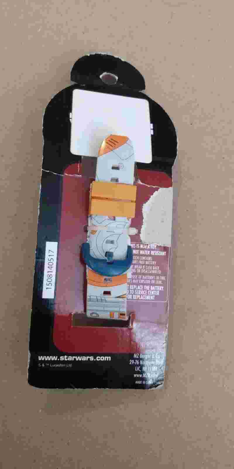 Star Wars Light Up LED Digital BB-8 Droid Wrist Watch New