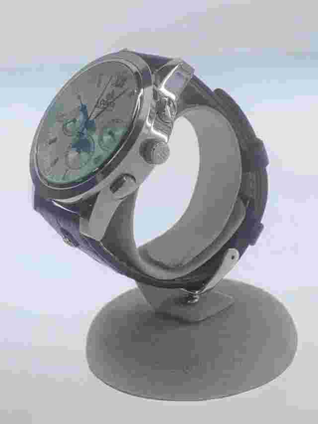LOBOR Multifunction Skeleton Automatic Wristwatch Analog white black