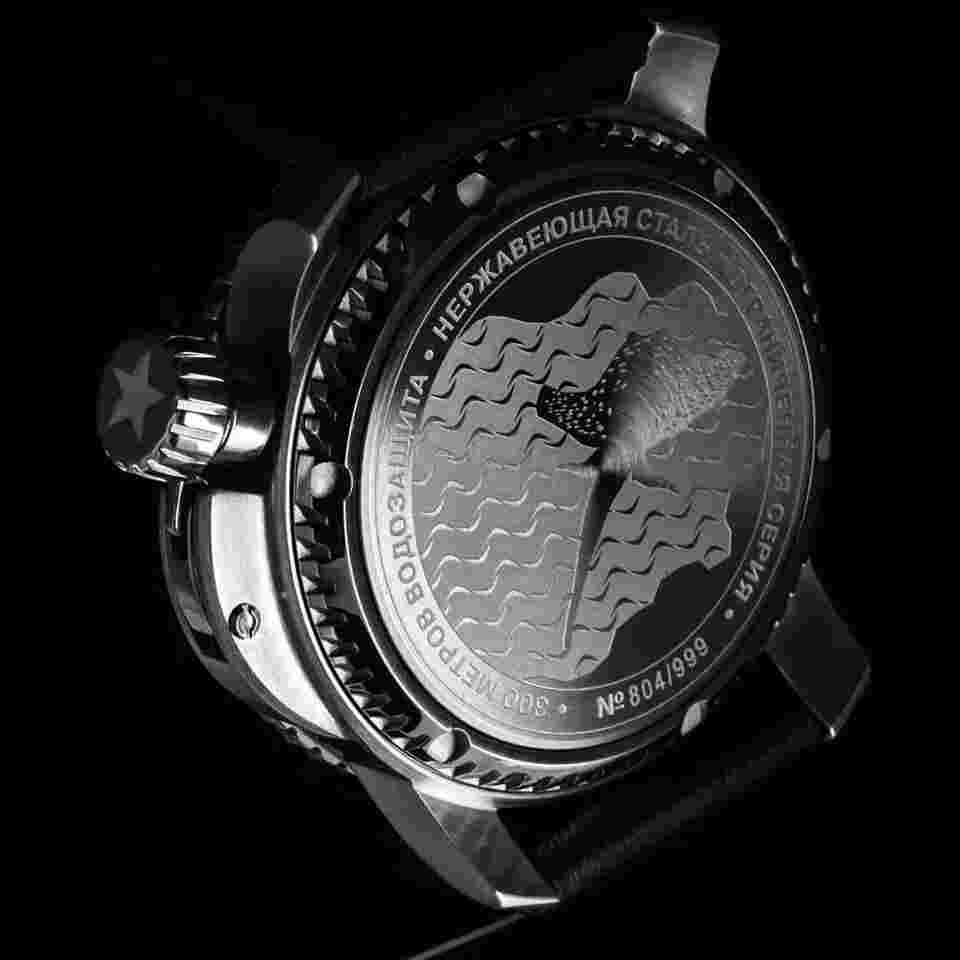 Nh35a- 1822944 Sturmanskie Ocean Stingray S Men's Watch Automatic 30 ATM Blue