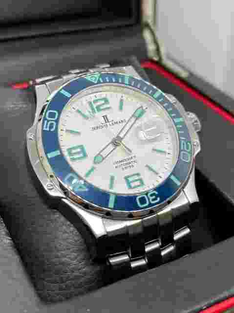 Jerome Lemars Chagall 45mm Blanc White Dial Swiss Automatic Men's Watch