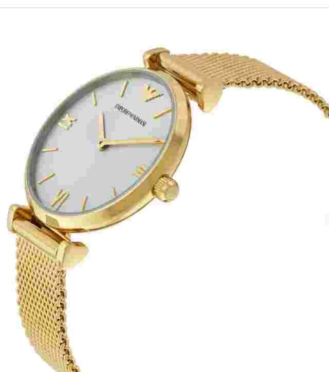 EMPORIO ARMANI Retro Gold Ladies Watch AR1957