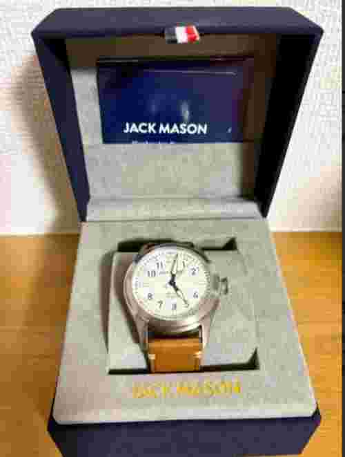 JACK MASON JM-A101-201 Leather Watch from japan