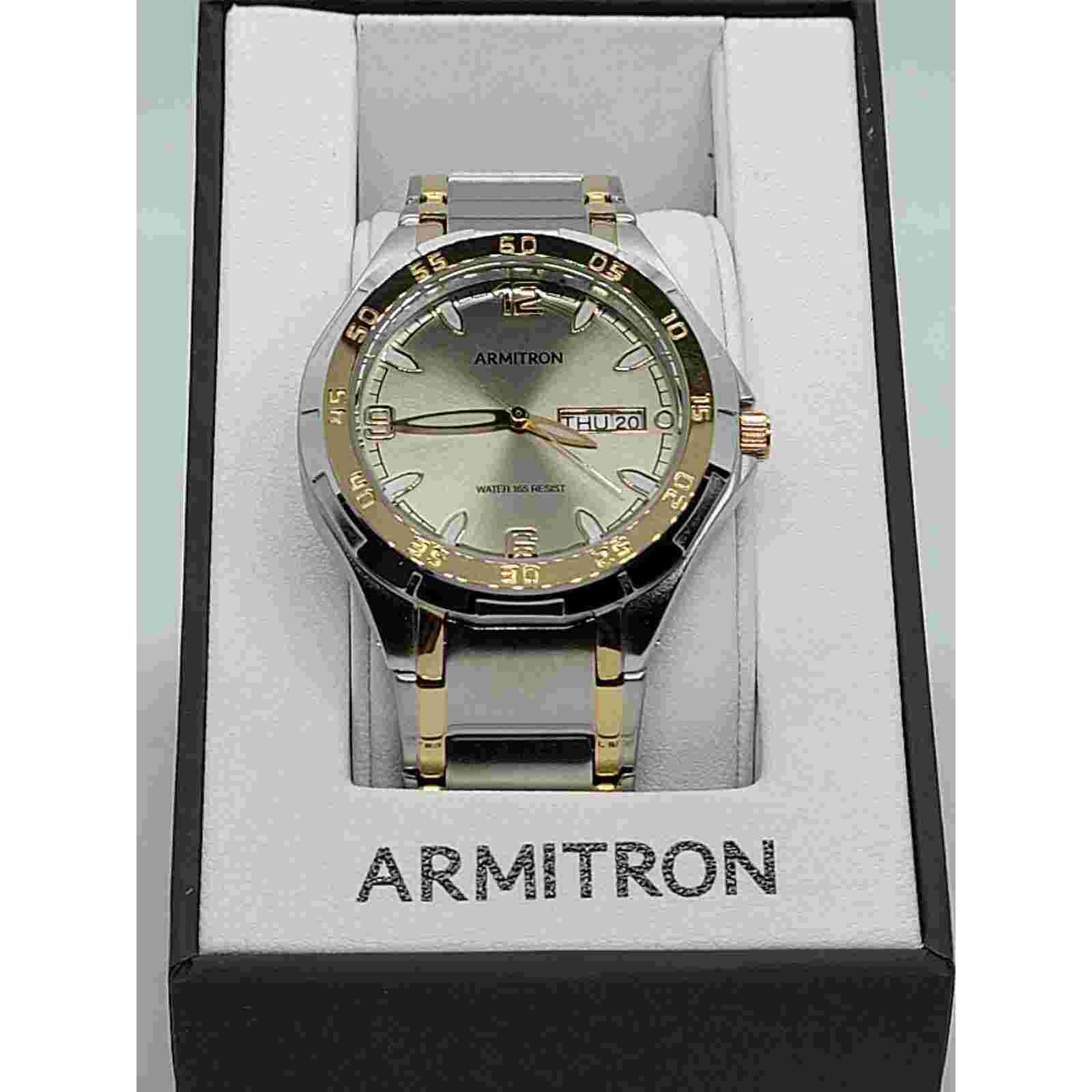 Armitron Men Two-Tone Stainless Steel Watch#11