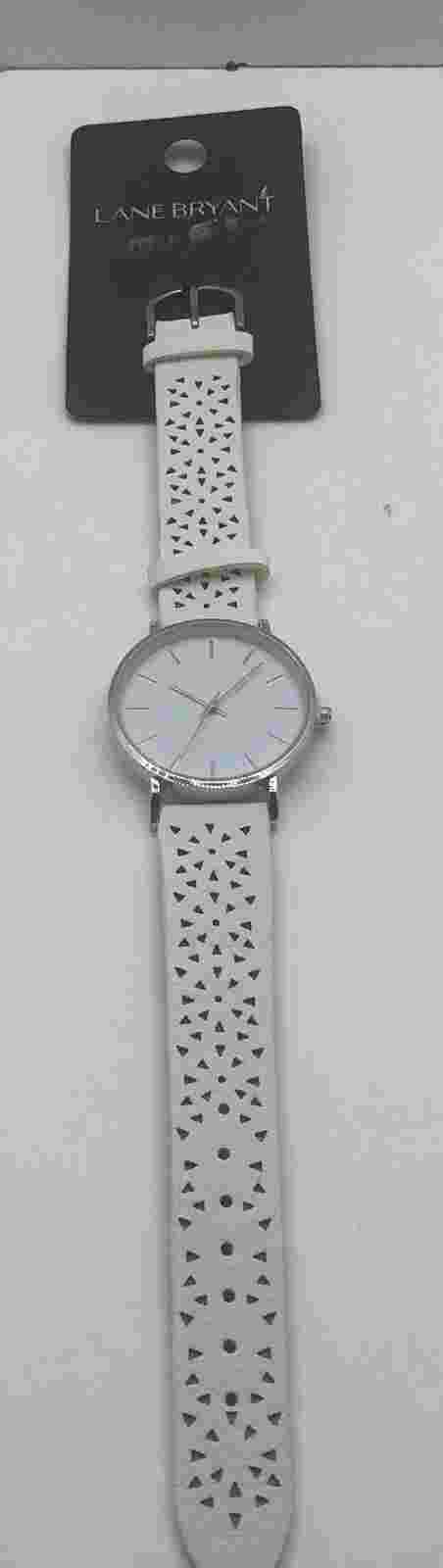 Lane Bryant A Classic Time Watch White Color