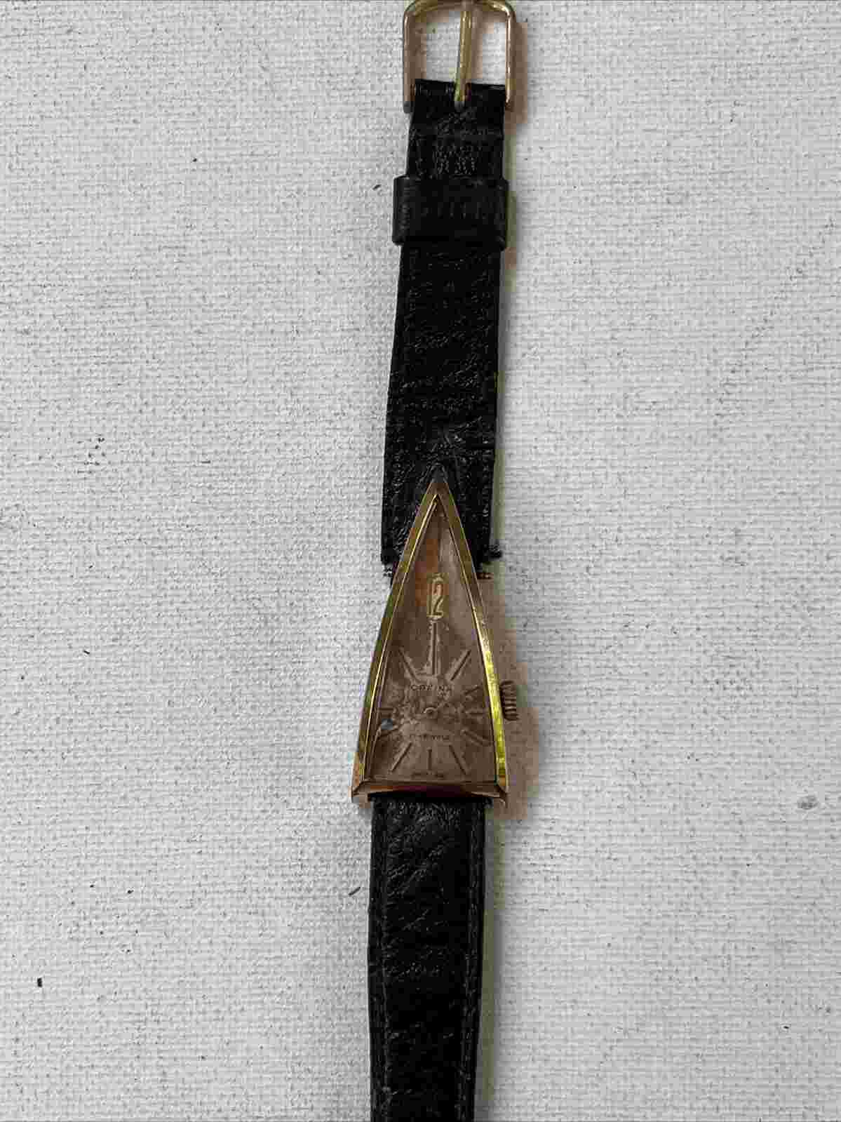 Antique ORFINA Ladies Watch 17j MOD.DEP .INT. Case ,Gold Plated Working 44mm