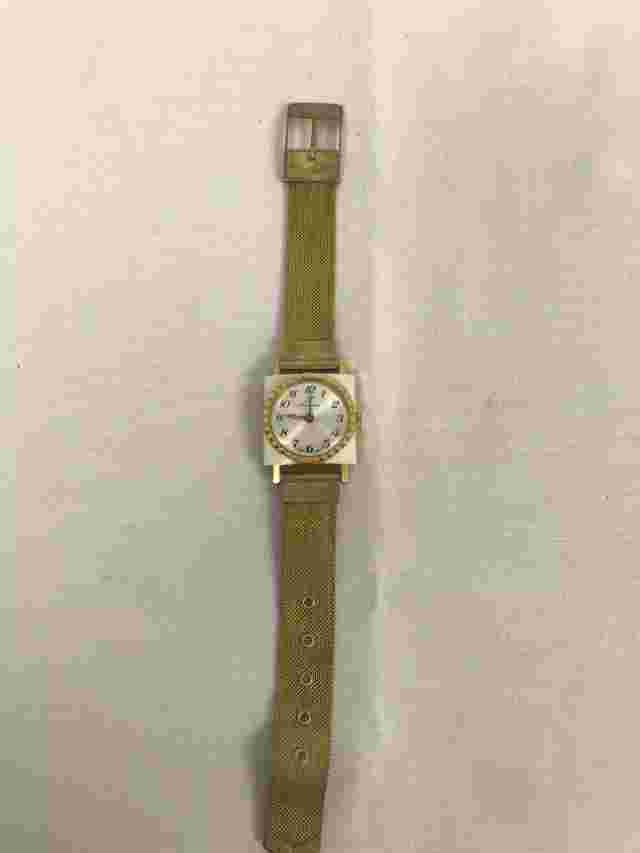 VINTAGE LAUSANNE SWISS MADE WOMEN'S WRIST WATCH with MID CENTURY MODERN FACE
