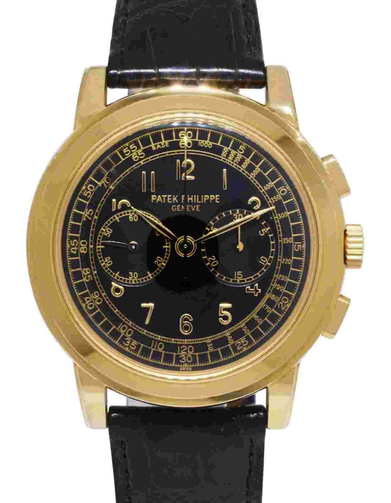 Patek Philippe Grand Complications Men's Black Watch - 5070J-001