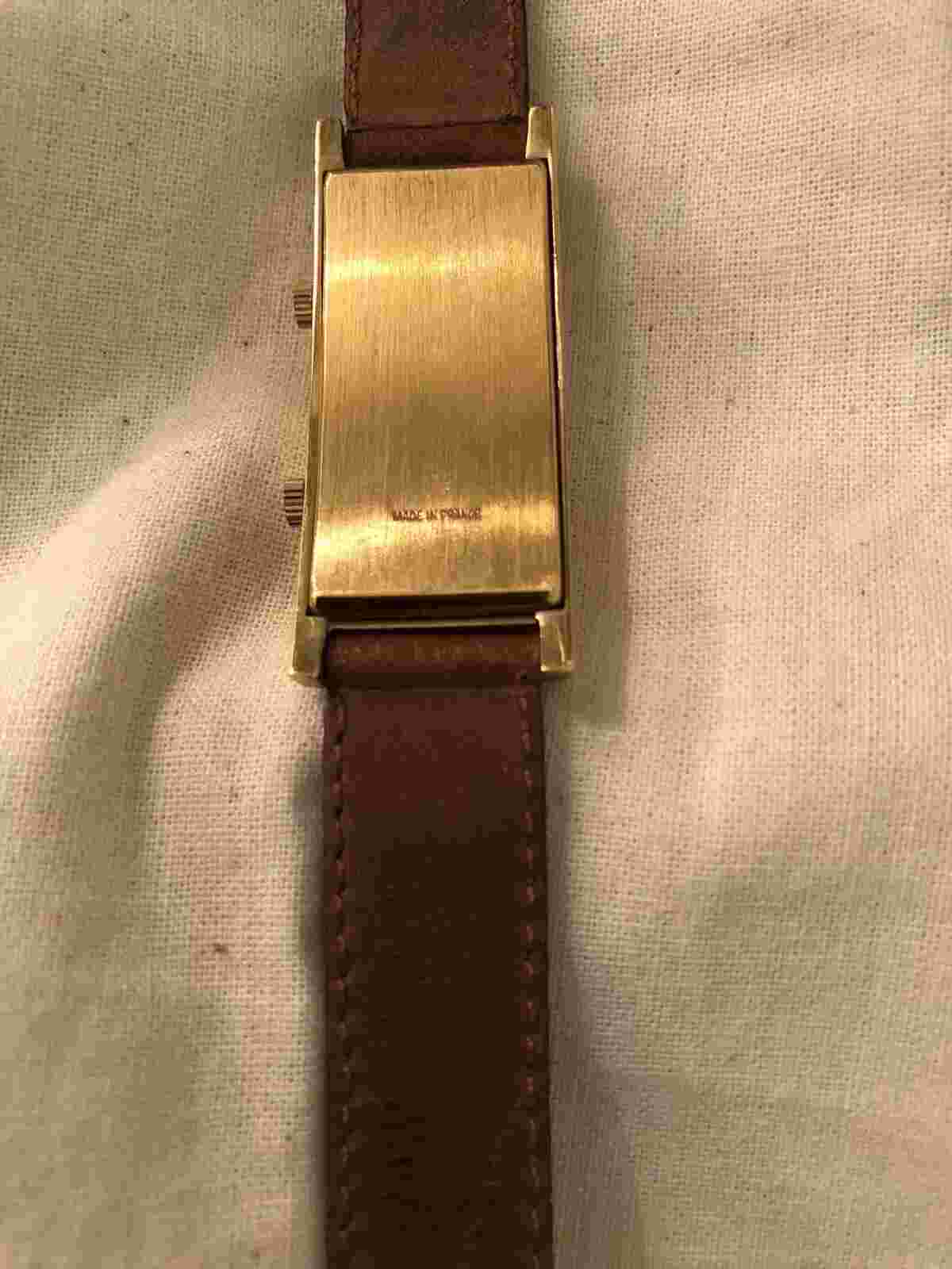 Vintage Bill Blass Wristwatch with DUAL DIALS -  Made In France - Pre Owned