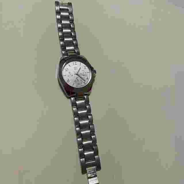 NY&C Men’s Quartz Watch Model 107 Silver Tone New Battery