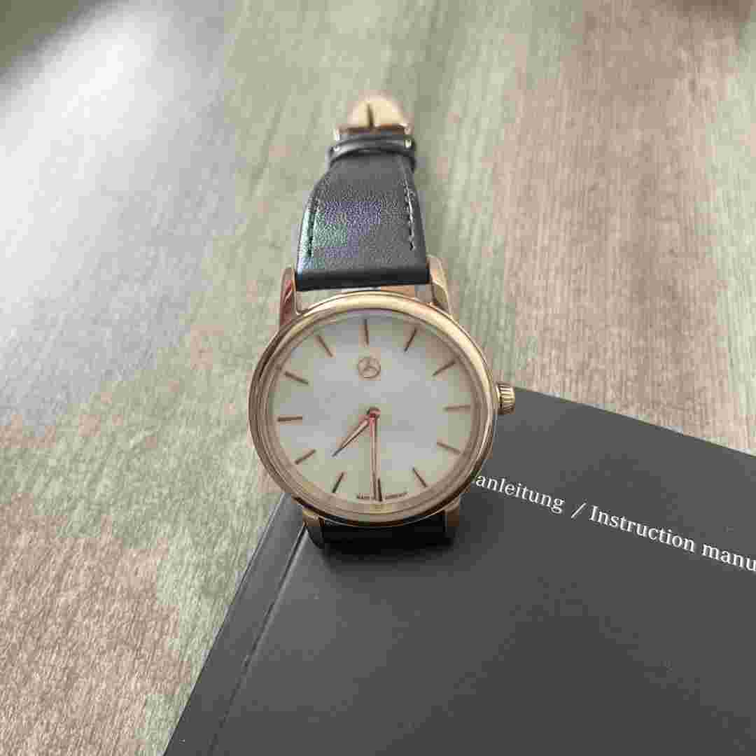Mercedes-Benz Original watch Wristwatch New battery replaced Unused