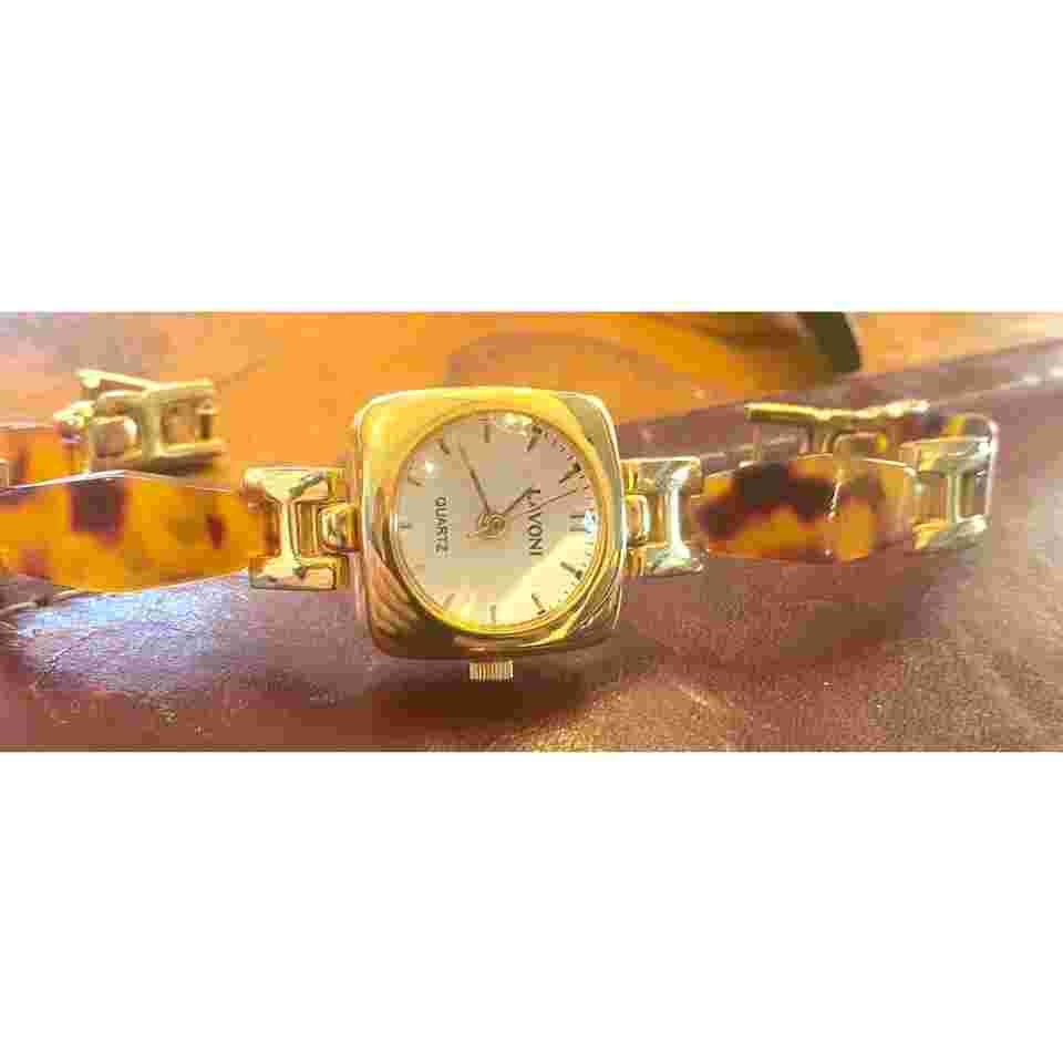 Women's Silver Tone 25mm Gossip Watch, MOP Face, Leather Band/