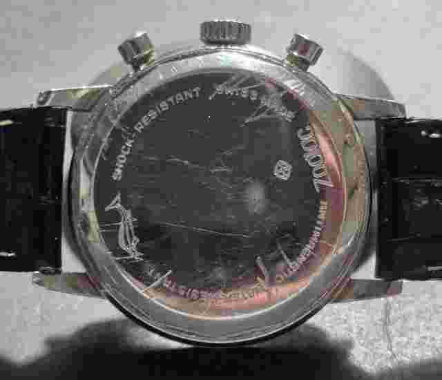 Zodiac, Zodia-Chron chronograph watch, Valjoux 72