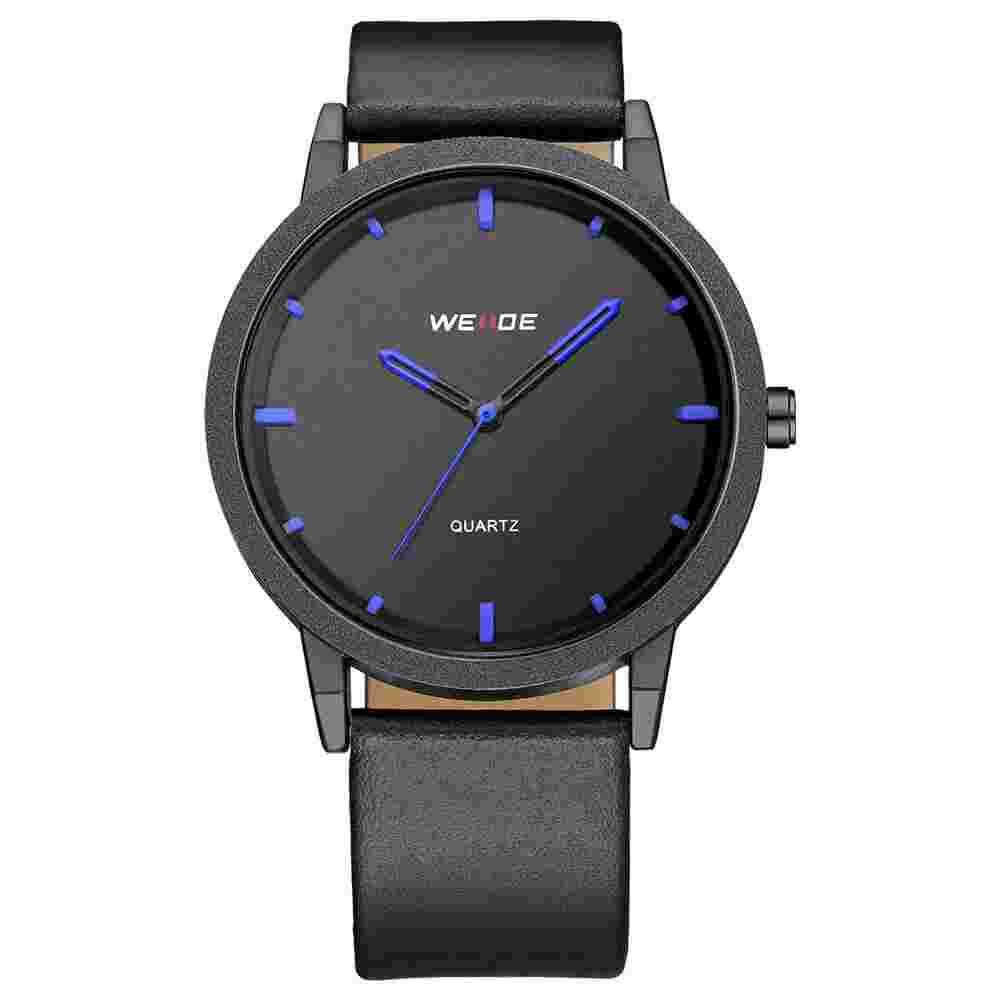 Weide WD001 Japanese Movement ORIGINAL Real Leather Strap Men's Watch