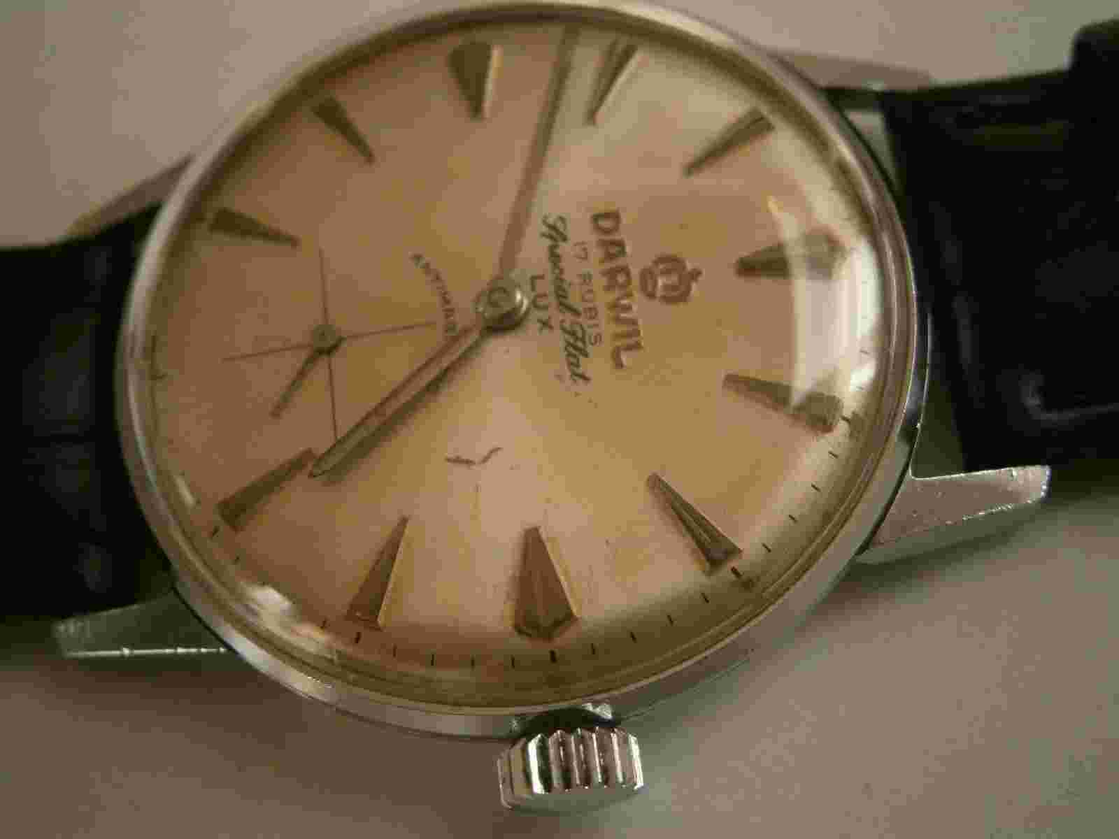 DARWIL, hand winding, cal. UT 6310, 17 jewels, wehrmachtswerk, swiss made