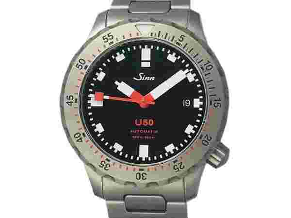 Sinn U50 500m Domestic Genuine U-Boat Steel 41mm Automatic Men's watch
