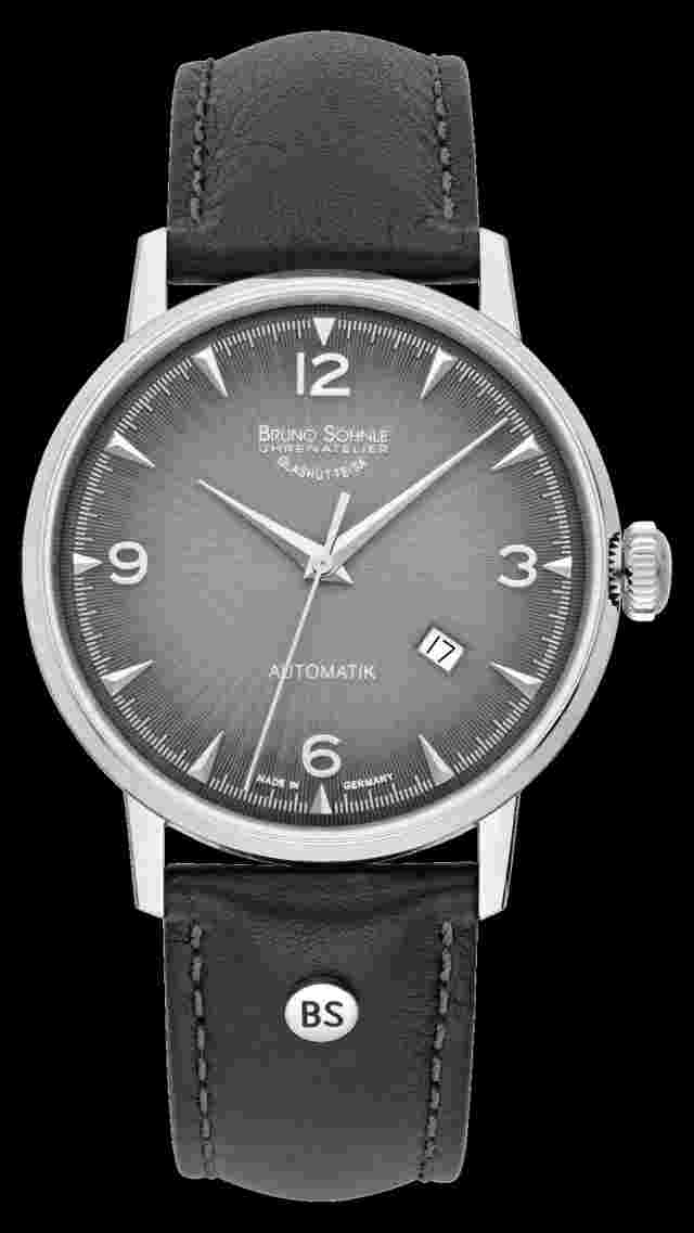 Bruno Söhnle Glashütte Stuttgart Automatik II Big Wristwatch Made in Germany 17-