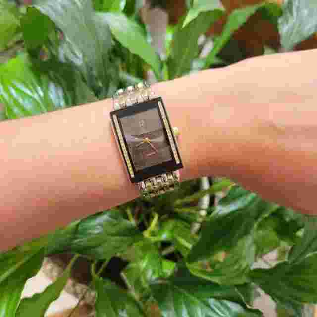 Claude Valentini Debonair Classic Quartz Watch. Approx 7.5" around. Stainless...