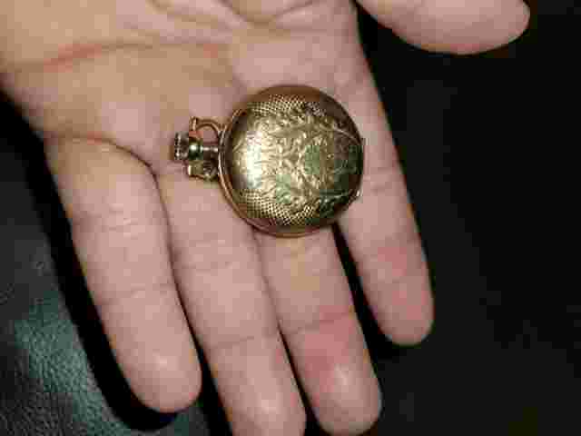 Antique B&B Royal Hunter Pocket Watch Case Gold Filled