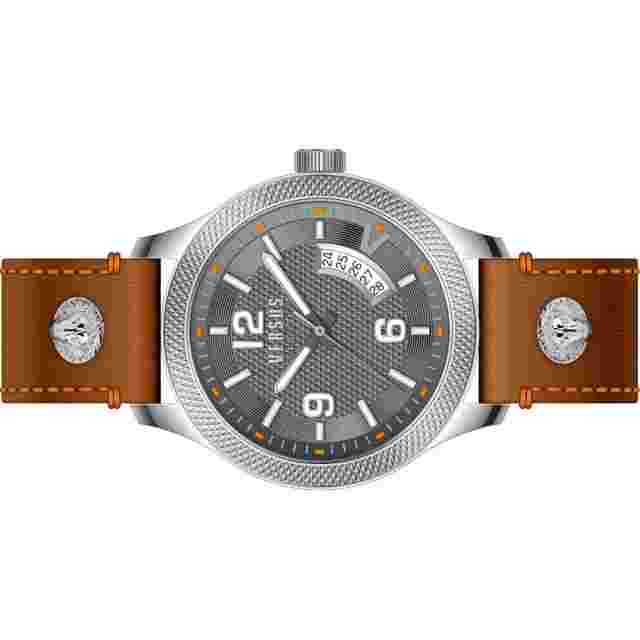 Versus By Versace Men's Wristwatch Real VSPVT2021 Leather