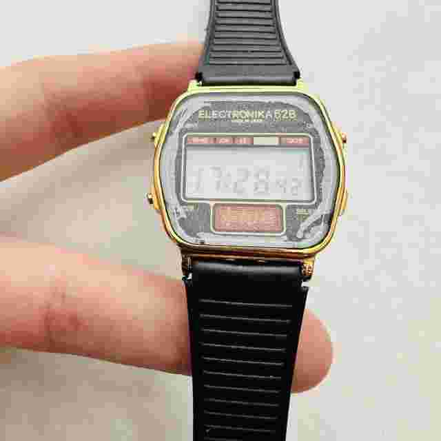 RARE Electronika Integral 52B Melody USSR BELARUS Watch Soviet VTG Stopwatch