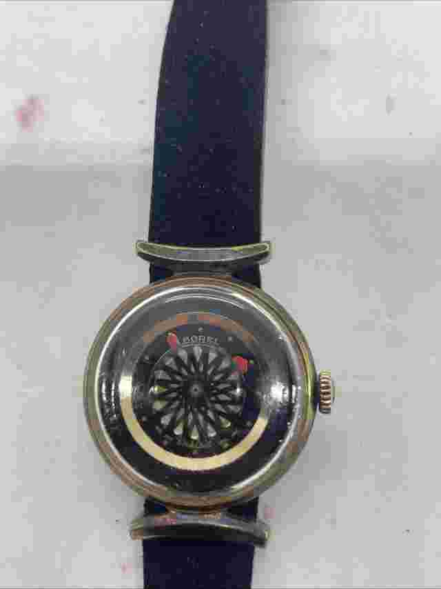 1950s Borel Ladies Cocktail Watch Kaleidoscope WORKING Perfectly *Mechanical