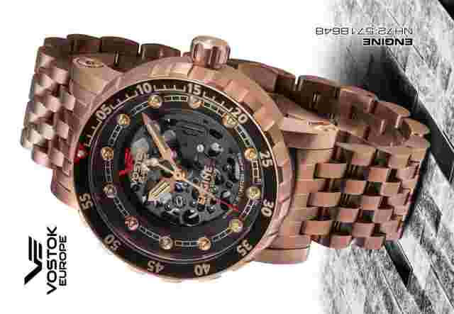 Vostok Europe Engine Automatic Limited Edition NH72-571B648B - Sold Out