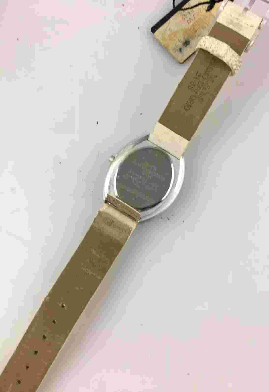 M&M Primo Emporio Women's Quartz Watch 35Mm Oval Shape Replacement Strap