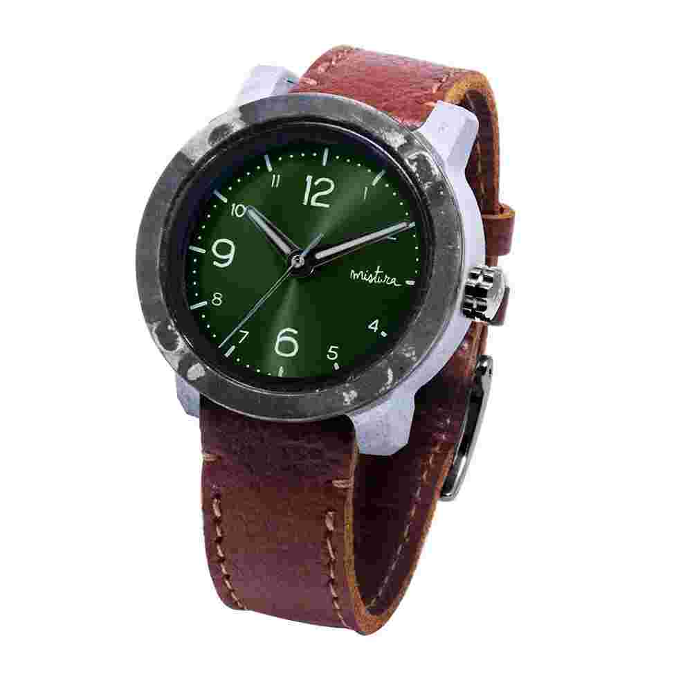 Mistura Wooden watch - Arkitect collection Marco  - Concrete