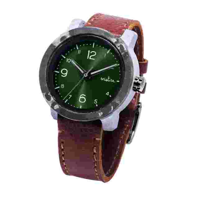 Mistura Wooden watch - Arkitect collection Marco  - Concrete