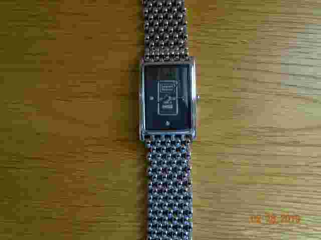 Watch with platinum ingot