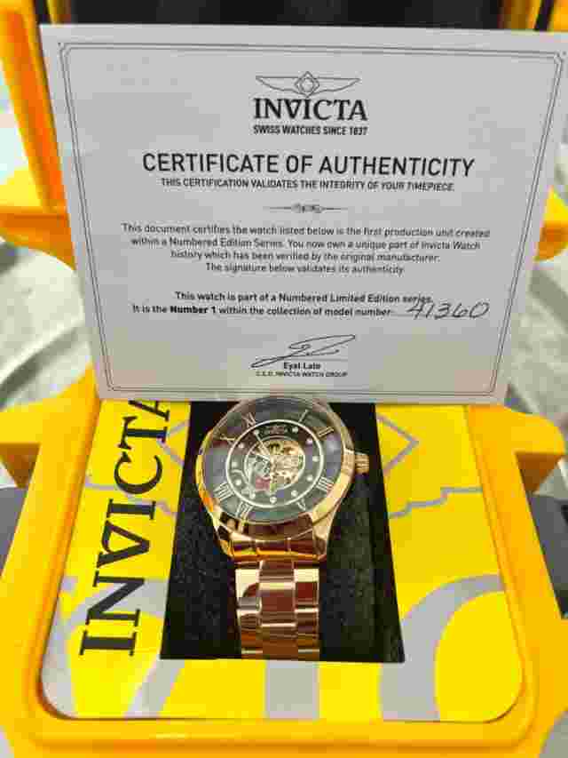#1 LIMITED EDITION - Invicta Disney Limited Edition Mickey Mouse Men's Watch
