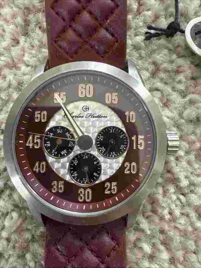 CHARLES HUTTON WATCHES  CREWE BR-LT1042D Estate Find Untested