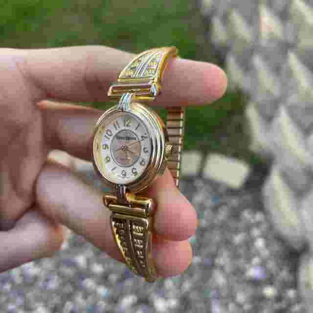 Times Square Gold Womens Watch