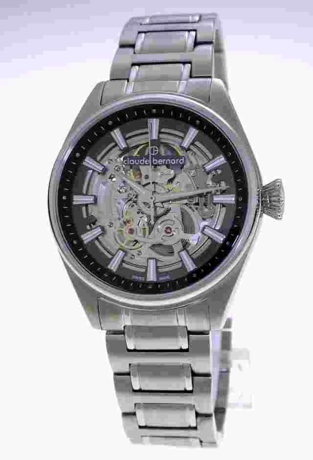 Striking Claude Bernard Proud Heritage Automatic Skeleton Watch 85307 9 10/12ft