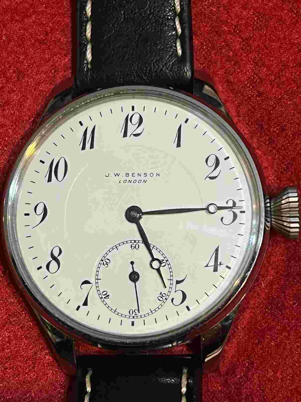 BENSON MENS WRIST MARRIAGE WATCH USED