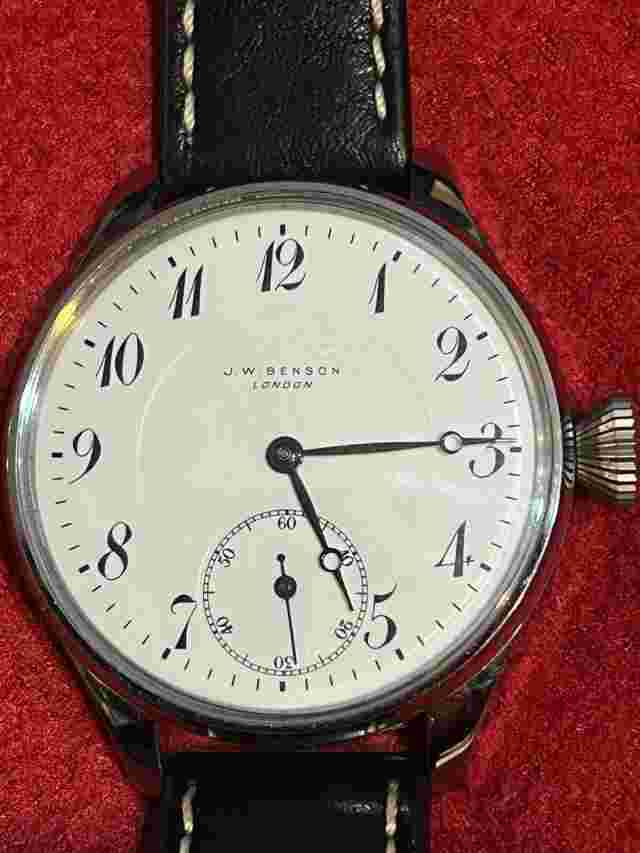 BENSON MENS WRIST MARRIAGE WATCH USED