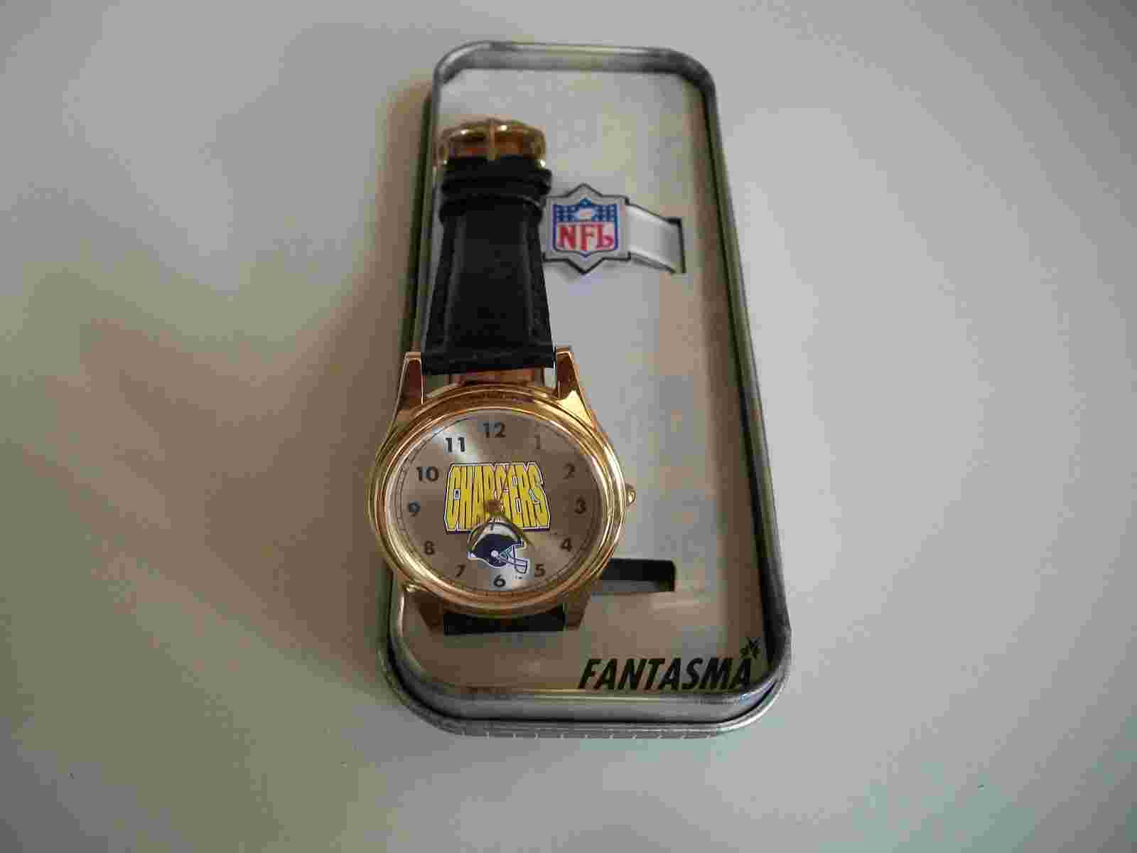 San Diego CHARGERS Football Super Bowl Team NFL Licensed Leather Band Watch