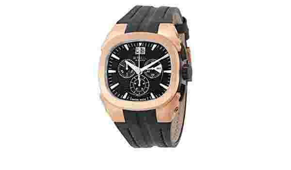 BRAND NEW BREIL MILANO EROS GOLD PLATED CHRONOGRAPH BW0413 MEN'S WATCH  LEATHER