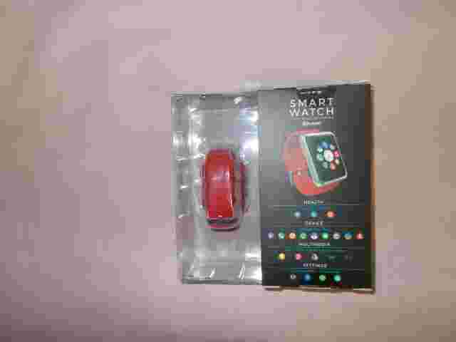 Brand New Red Hype Smart Watch Built In Camera Text Music Calls Steps Age 8+
