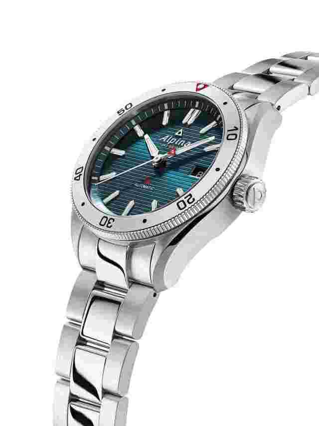 Alpina AL-525NS4AQ6B Alpiner 4 Automatic Mens Watch 40mm 10ATM