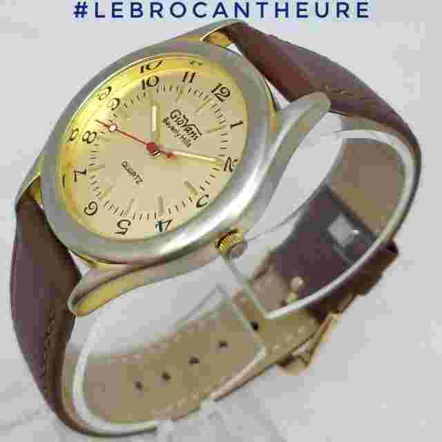 Giovani Beverly Hills Cal Quartz Circa 1990 Lebrocantheure Watch Vintage