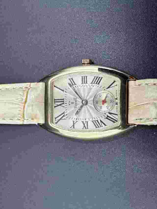 14KT Solid Gold Ladies Vicence Milor Milan Dress Watch