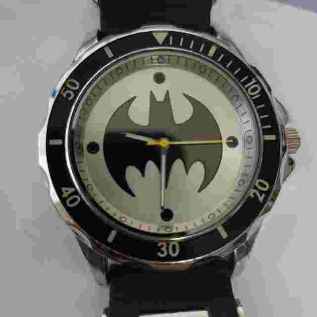 TM & DC COMICS BATMAN WATCH S-14 BAT9062 PC21J-JAPAN SR62SW- TESTED NEW BATTERY